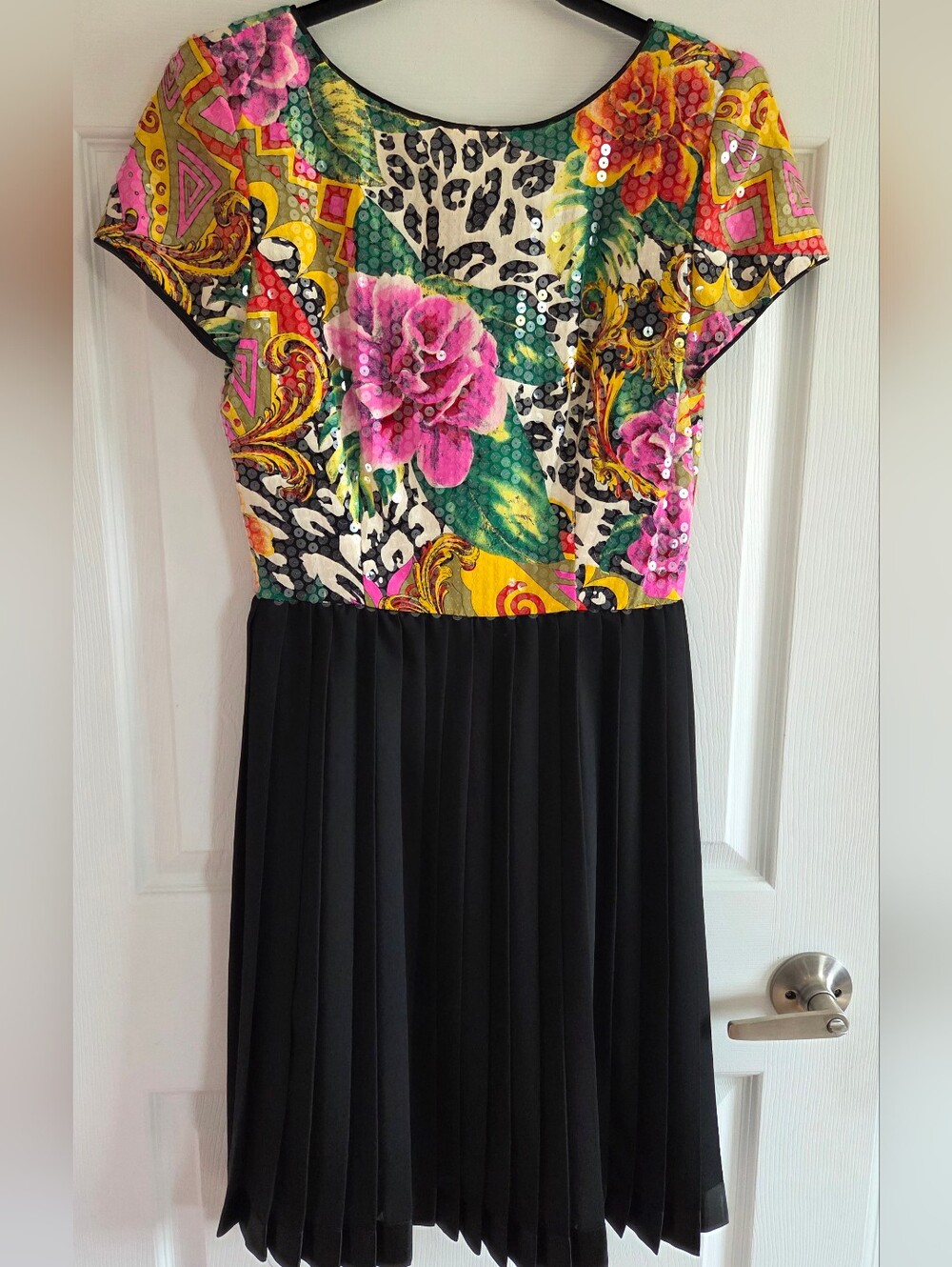 AJ BARI Vintage SILK Dress Sz 6